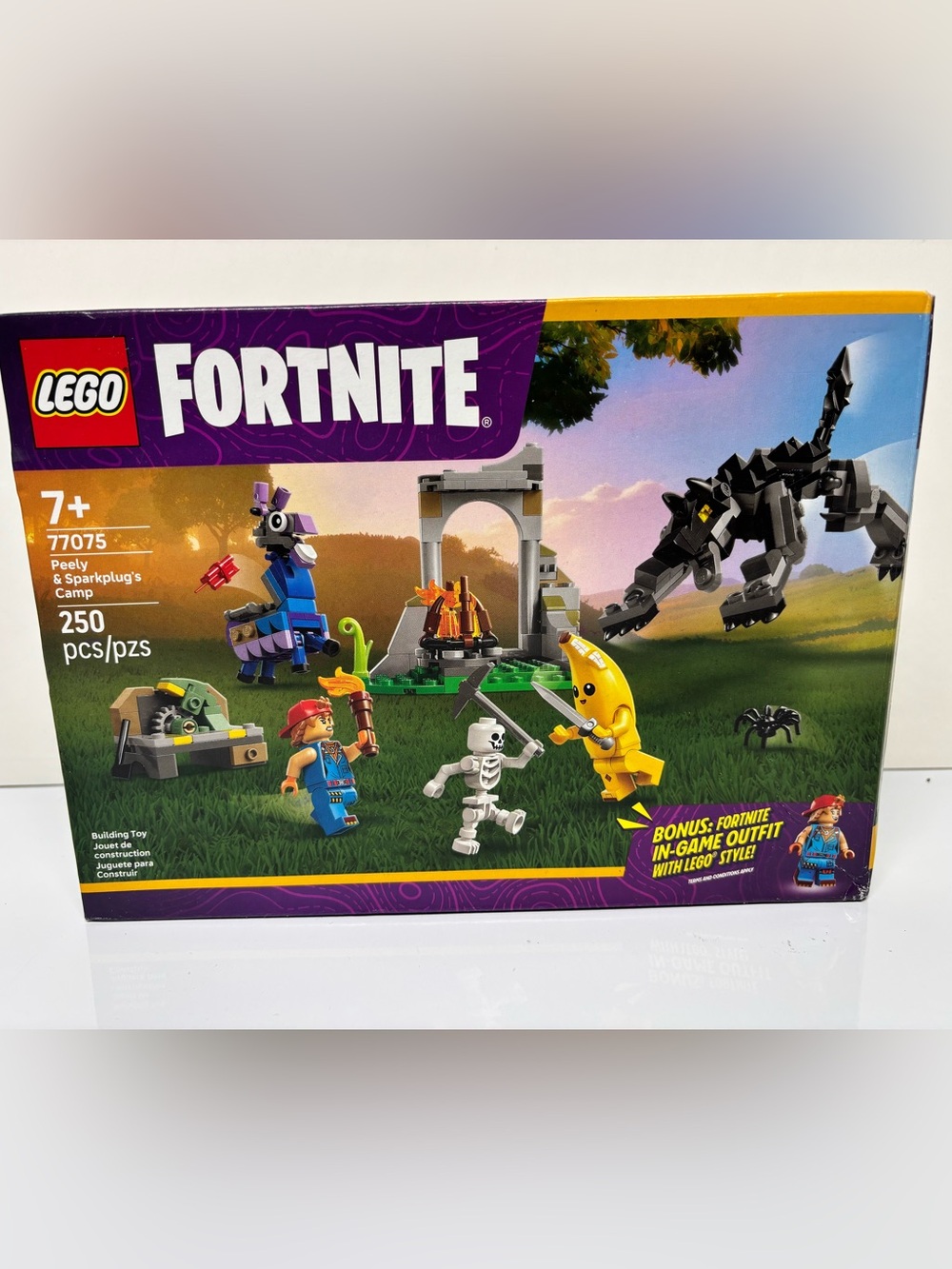 Fortnite Lego Set 77075 with Yellow Banana Character